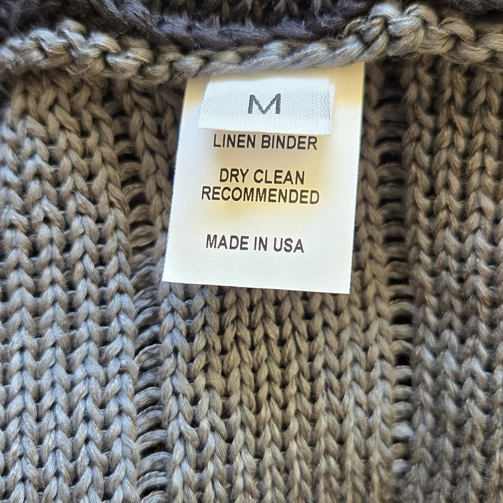 Artisan Patchwork Oversized Sweater - Black, Gray… - image 7